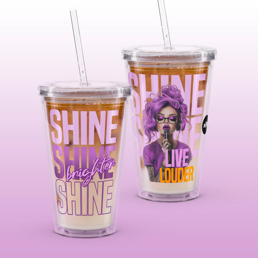 Shine – Clear Tumbler (16 oz)