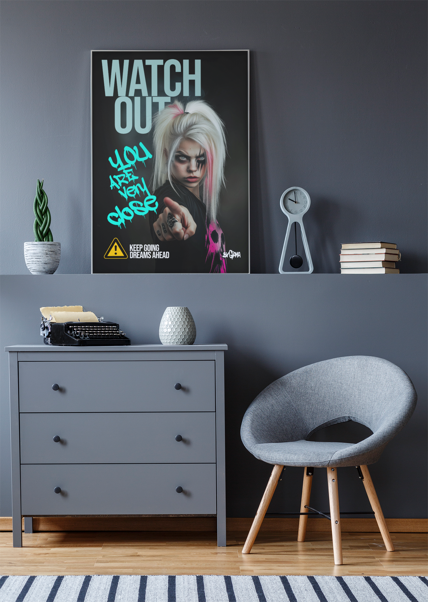 Dreams ahead - Glossy Art Print