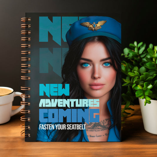 New adventures - Spiral notebook