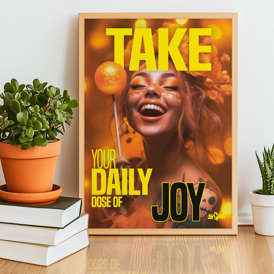 Daily Joy - Glossy Art Print