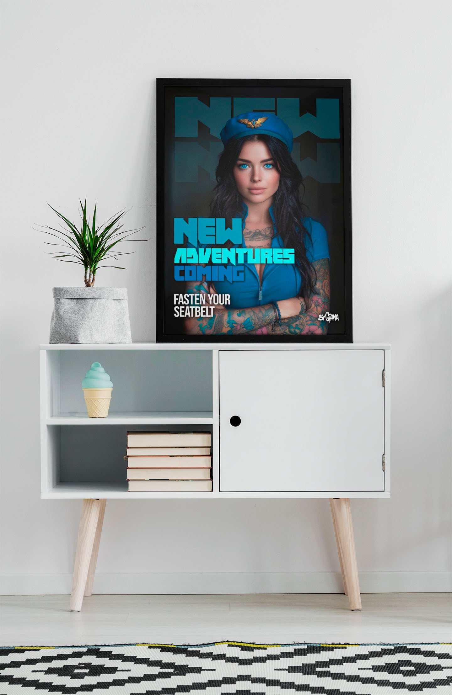 New Adventures - Glossy Art Print