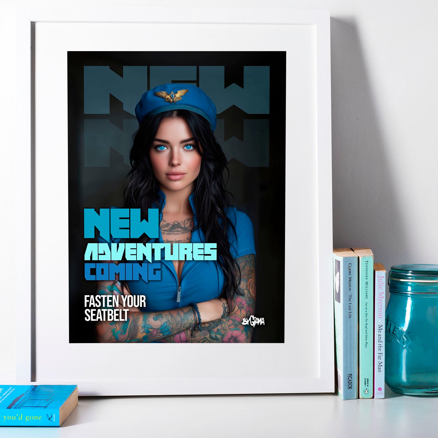 New Adventures - Glossy Art Print