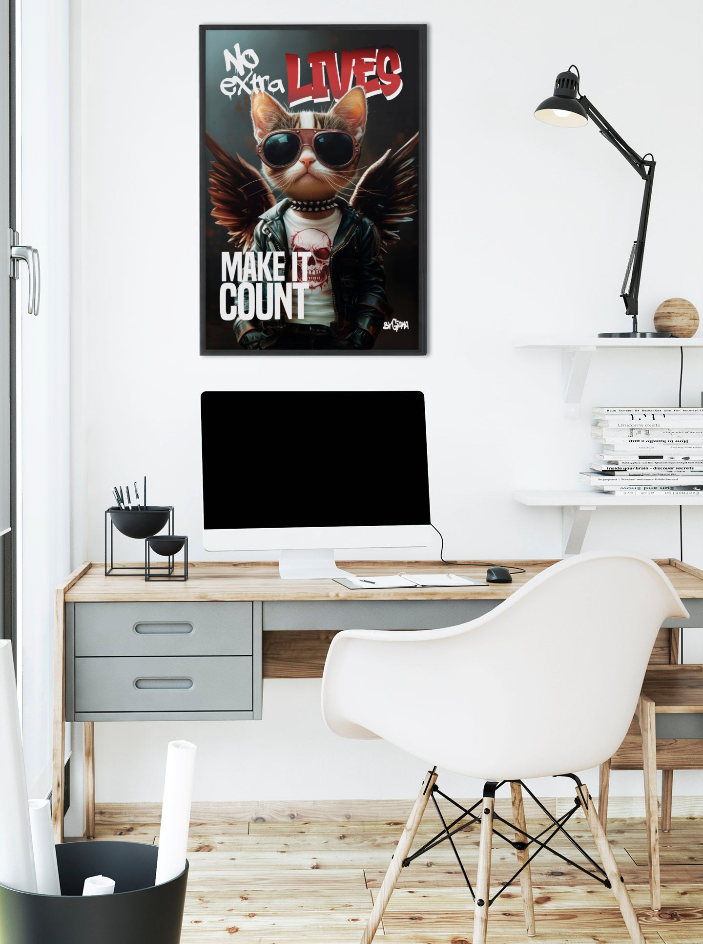 No Extra Lives - Glossy Art Print