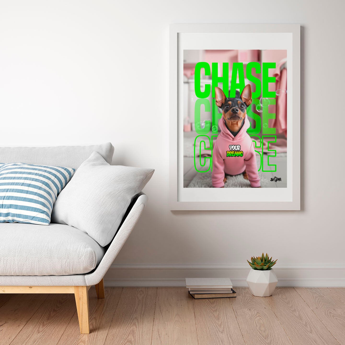 Chase your dreams - Glossy Art Print