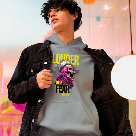 Louder than fear - Unisex hoodie