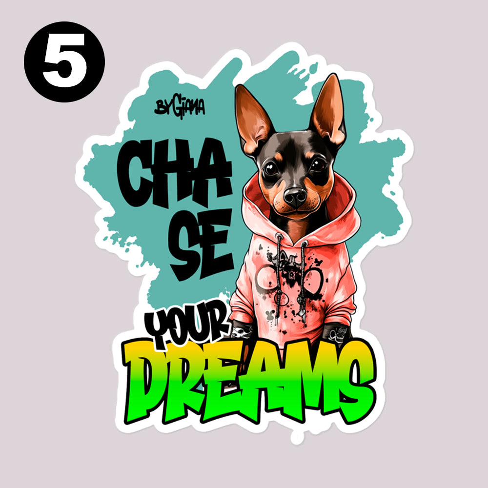 Pack of 3 Vinyl Stickers (Size L) – Choose Any 3 Designs