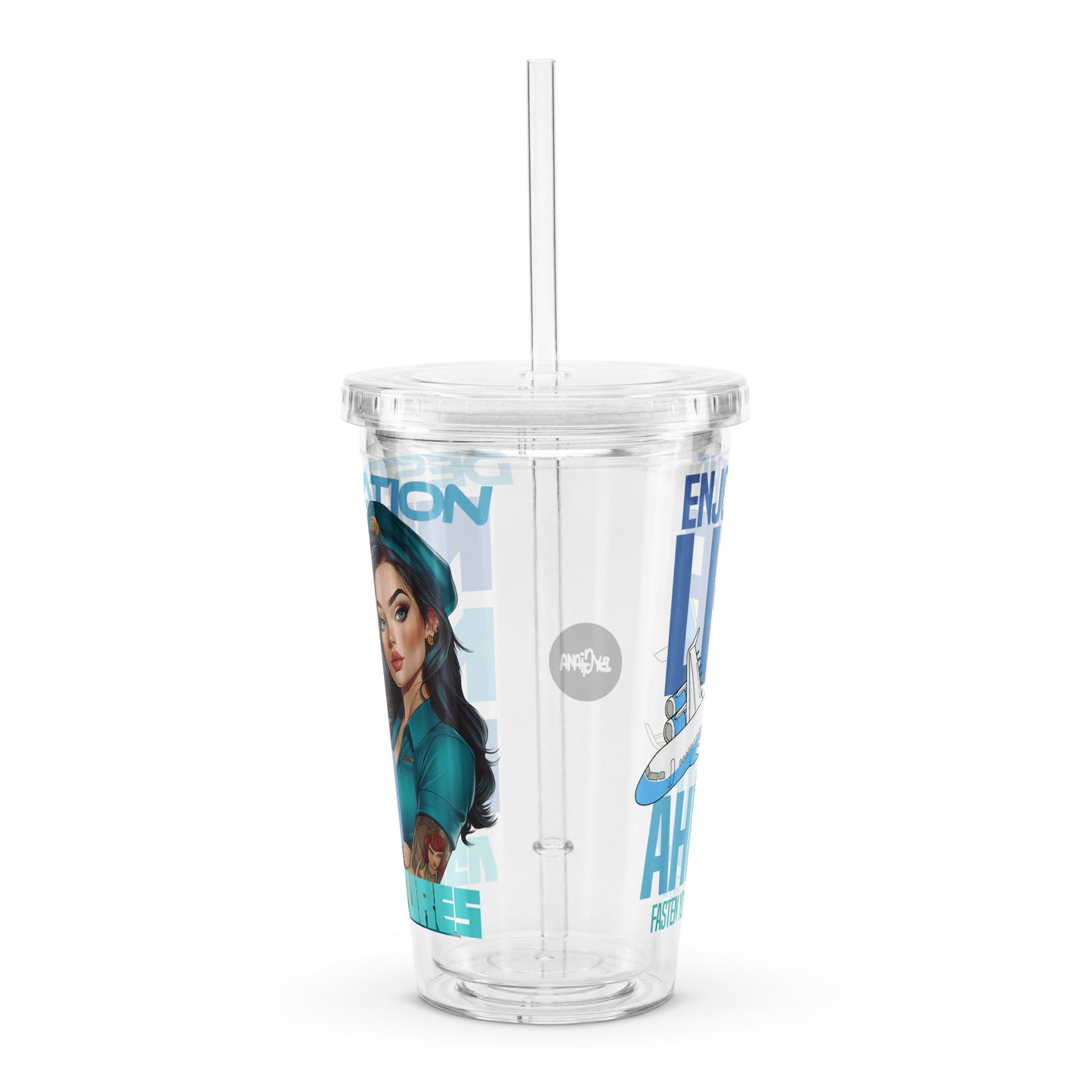 New Adventures – Clear Tumbler (16 oz)
