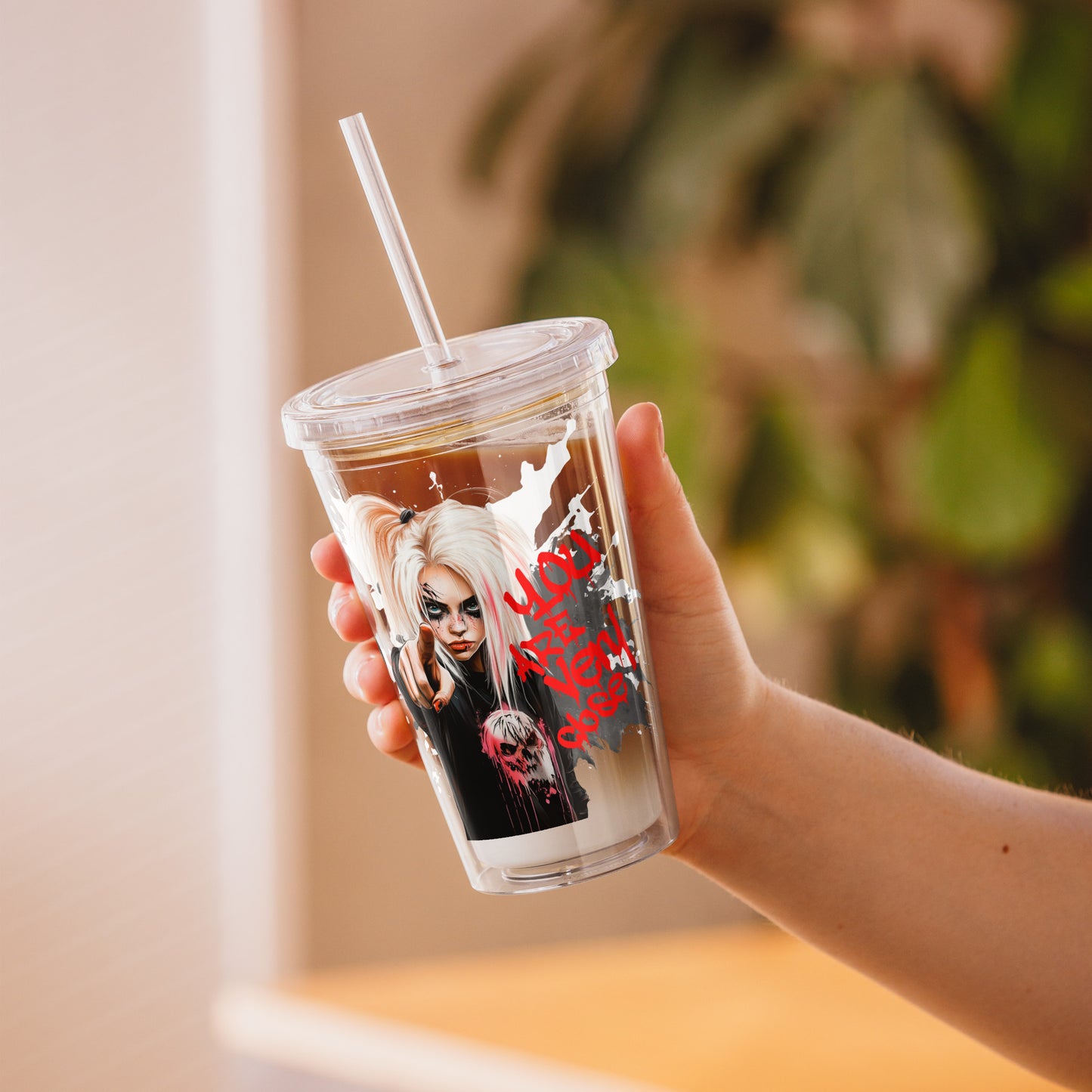 Dreams ahead – Clear Tumbler (16 oz)