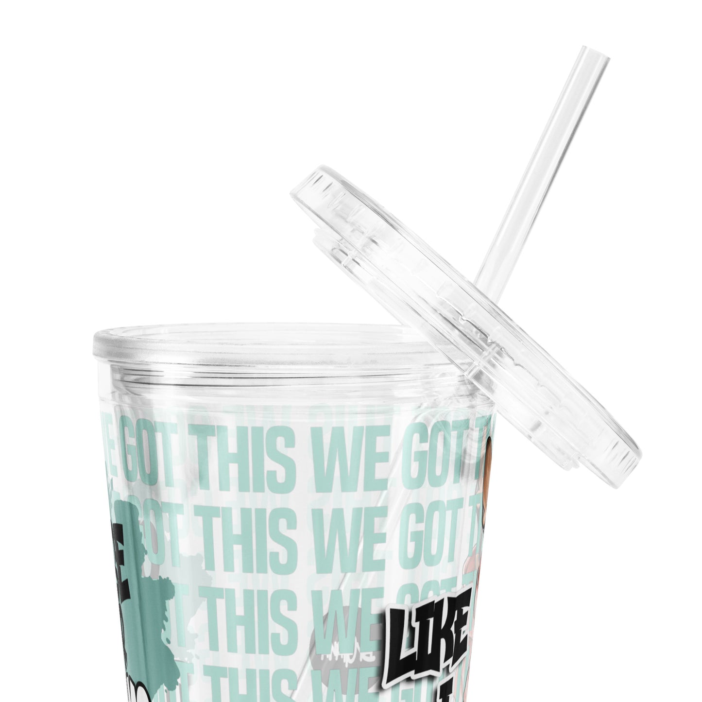 Chase your dreams – Clear Tumbler (16 oz)