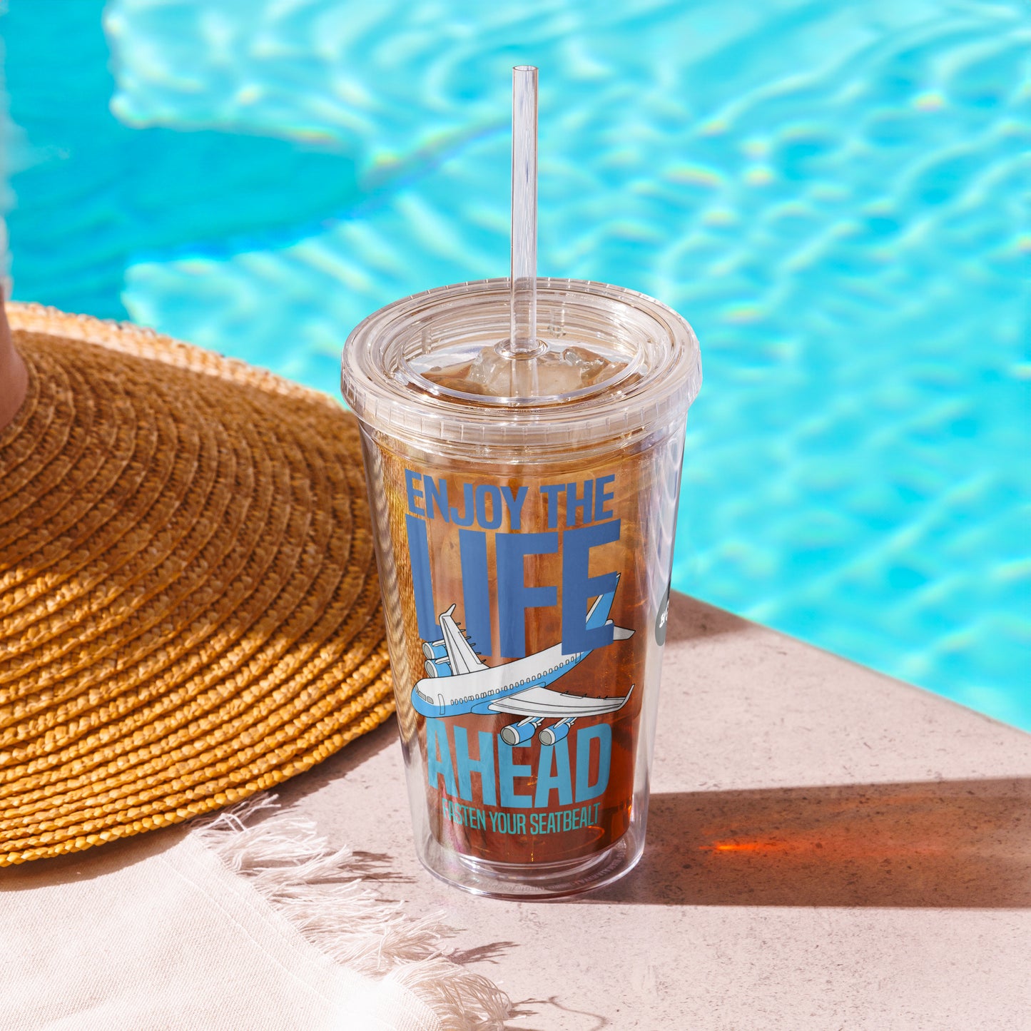New Adventures – Clear Tumbler (16 oz)