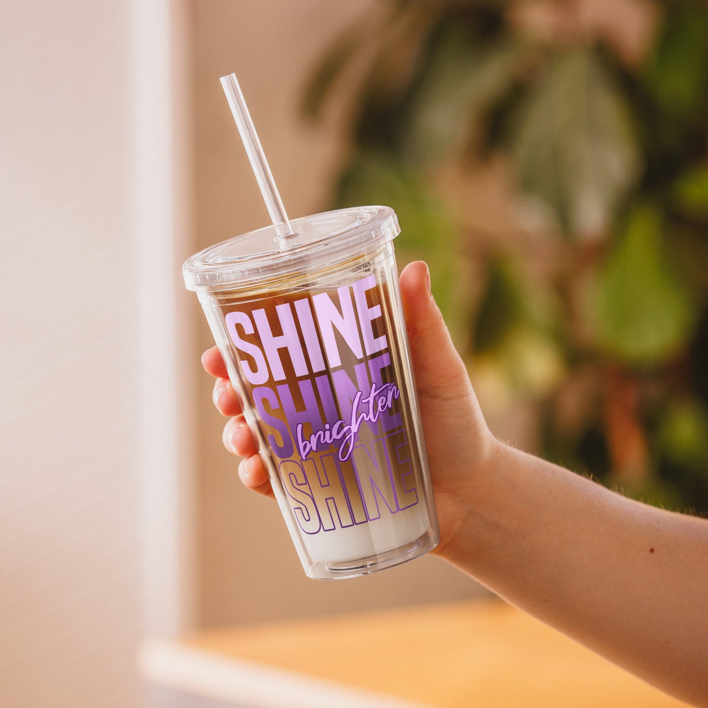 Shine – Clear Tumbler (16 oz)