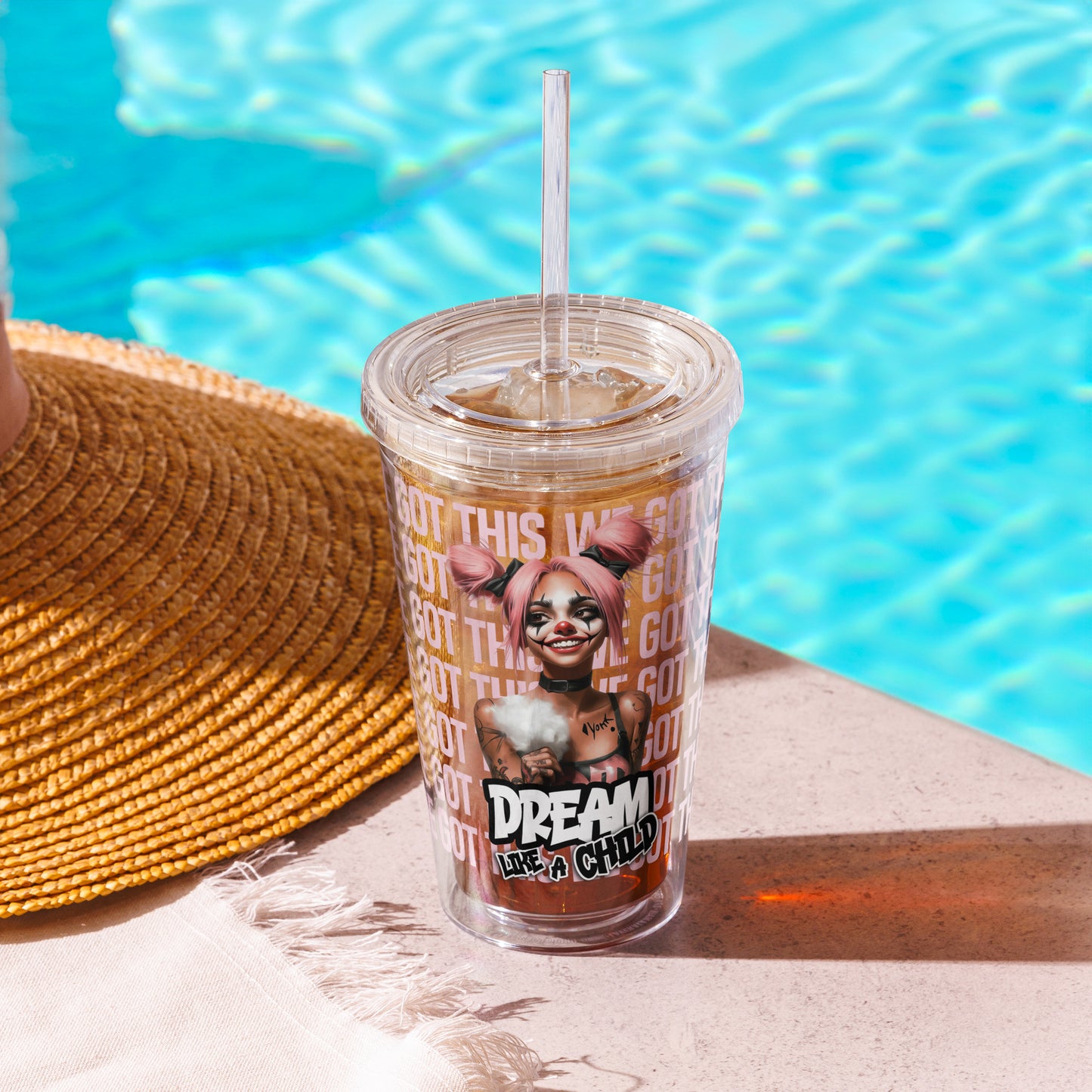 Dream – Clear Tumbler (16 oz)