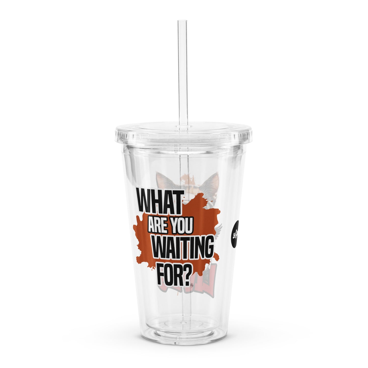 No Extra Lives – Clear Tumbler (16 oz)