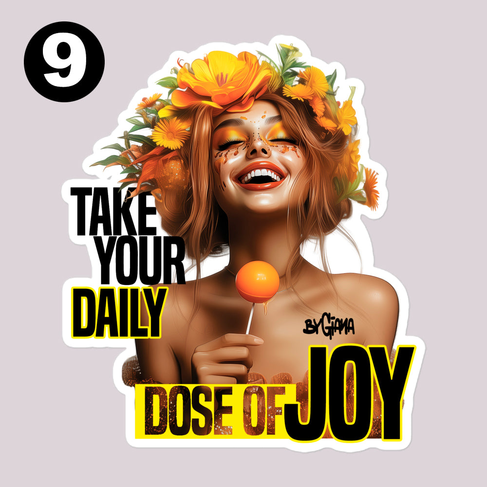 Pack of 3 Vinyl Stickers (Size L) – Choose Any 3 Designs