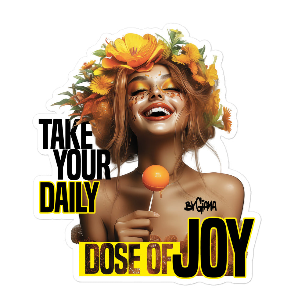 Daily Joy - Vinyl Sticker