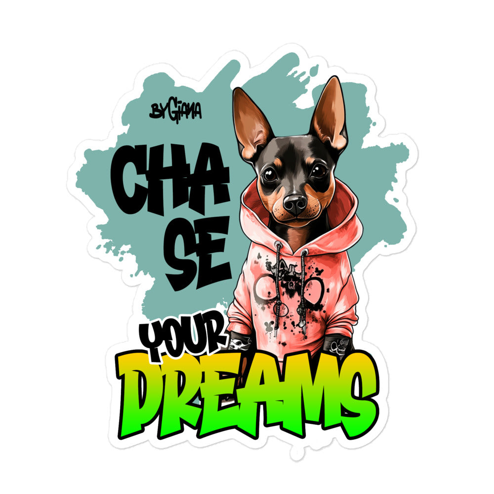 Chase your dreams - Vinyl Sticker