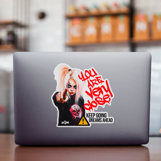 Dreams ahead - Vinyl Sticker