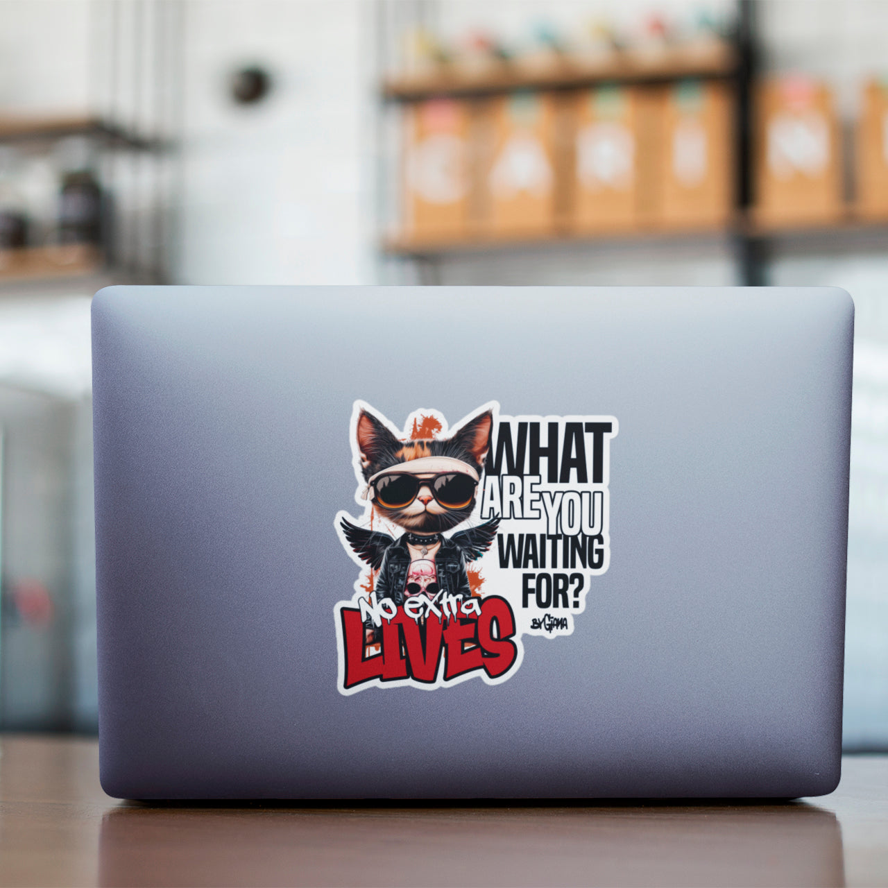 No extra lives - Vinyl Sticker