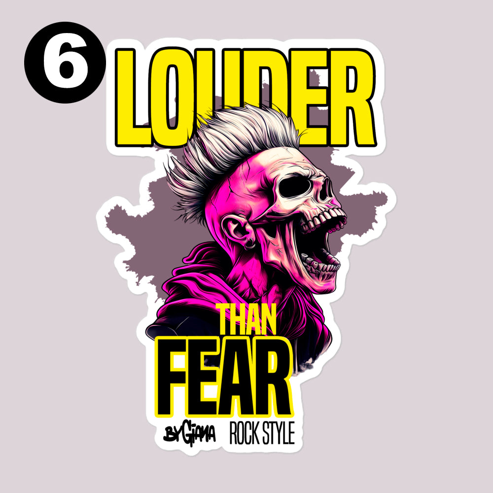 Pack of 3 Vinyl Stickers (Size L) – Choose Any 3 Designs