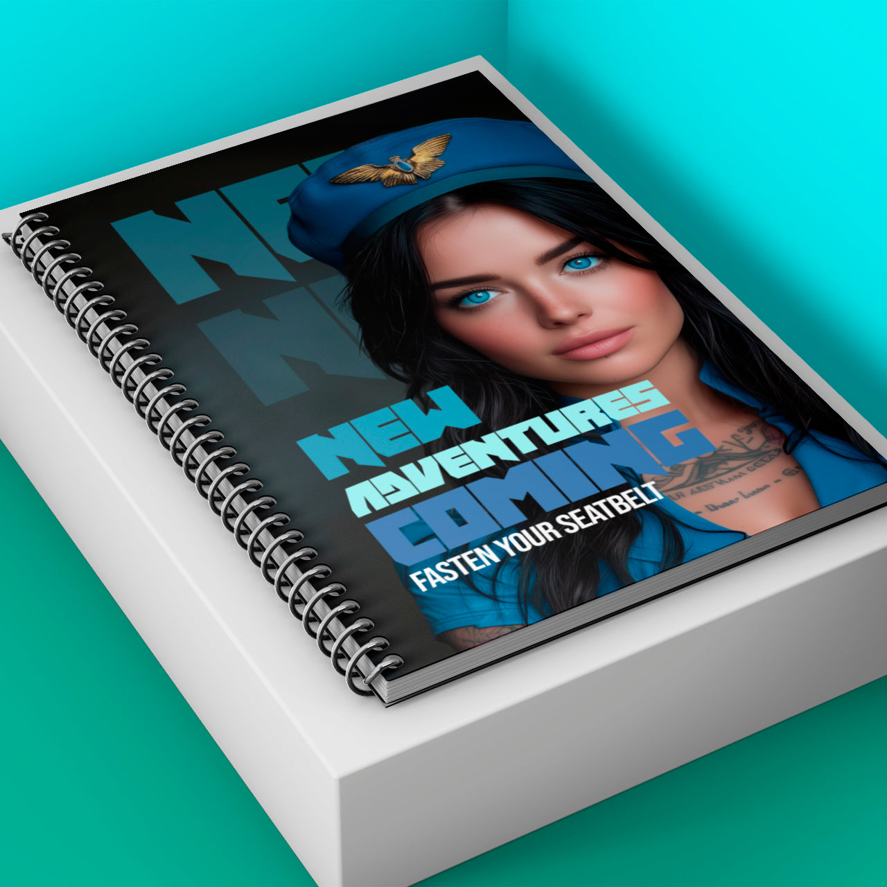 New adventures - Spiral notebook