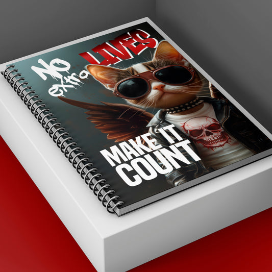 No extra lives - Spiral notebook